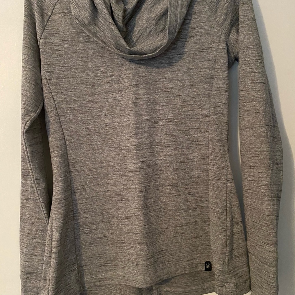 Spider cold weather girl neck top